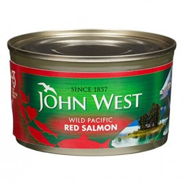John West Wild Pacific Red Salmon   Tin  213 grams
